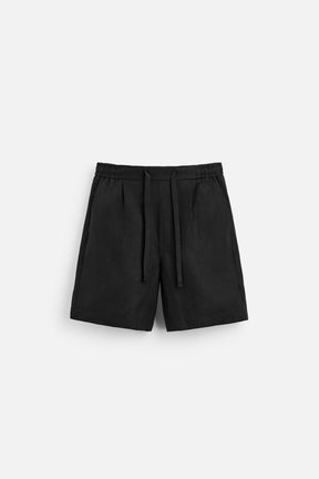 100% LINEN BERMUDA SHORTS - Image 6