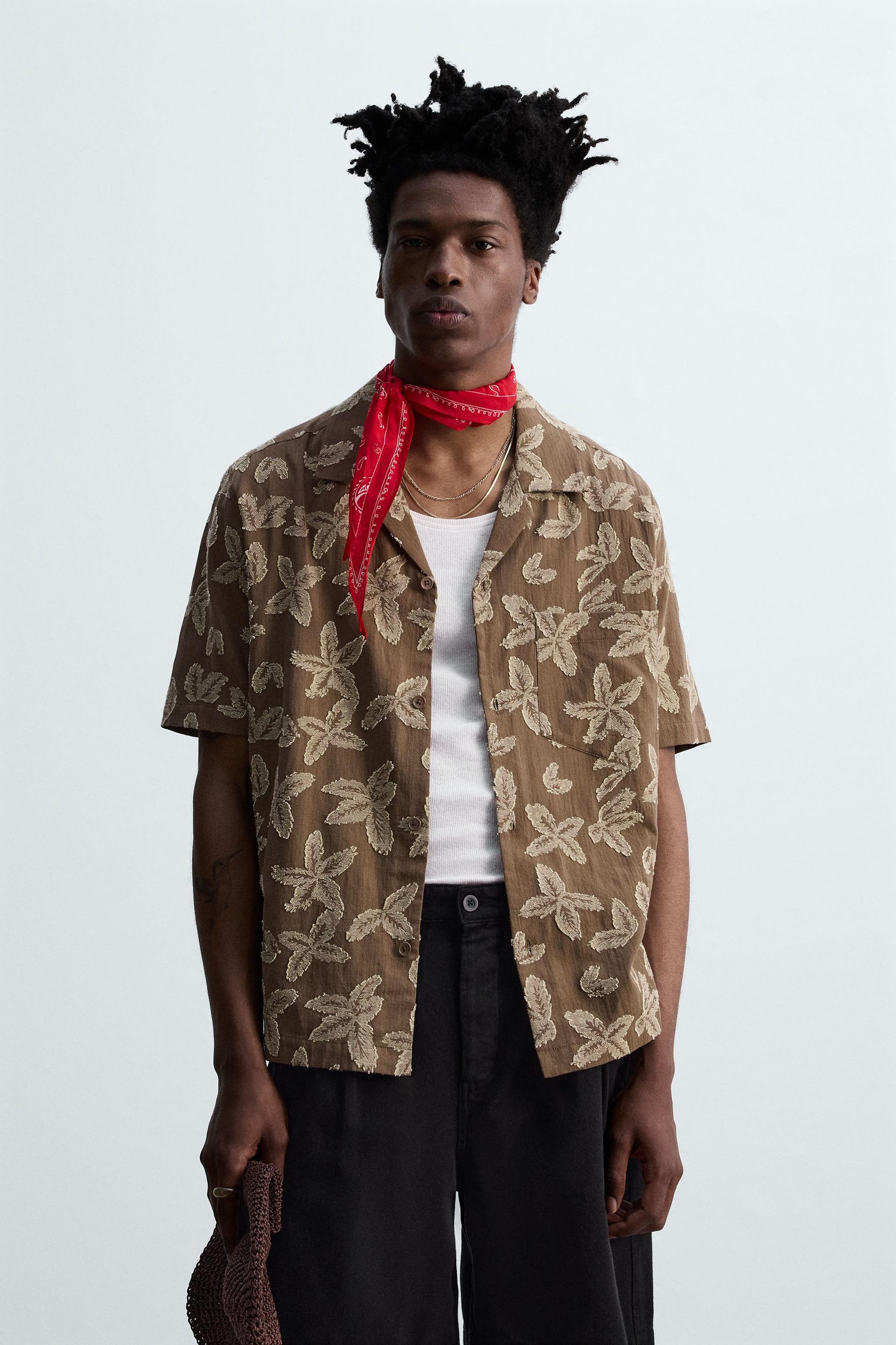 FLORAL JACQUARD SHIRT © OTIS KWAME KYE QUAICOE - Image 2