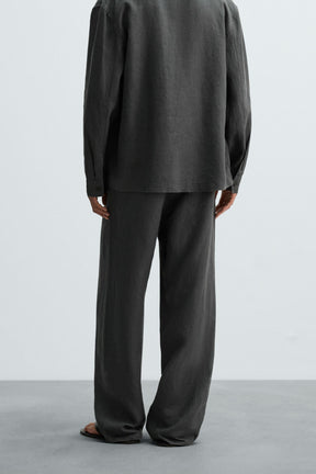 100% HEMP RELAXED FIT TROUSERS - Image 3