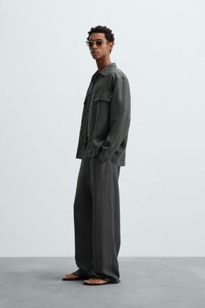 100% HEMP RELAXED FIT TROUSERS - Image 4