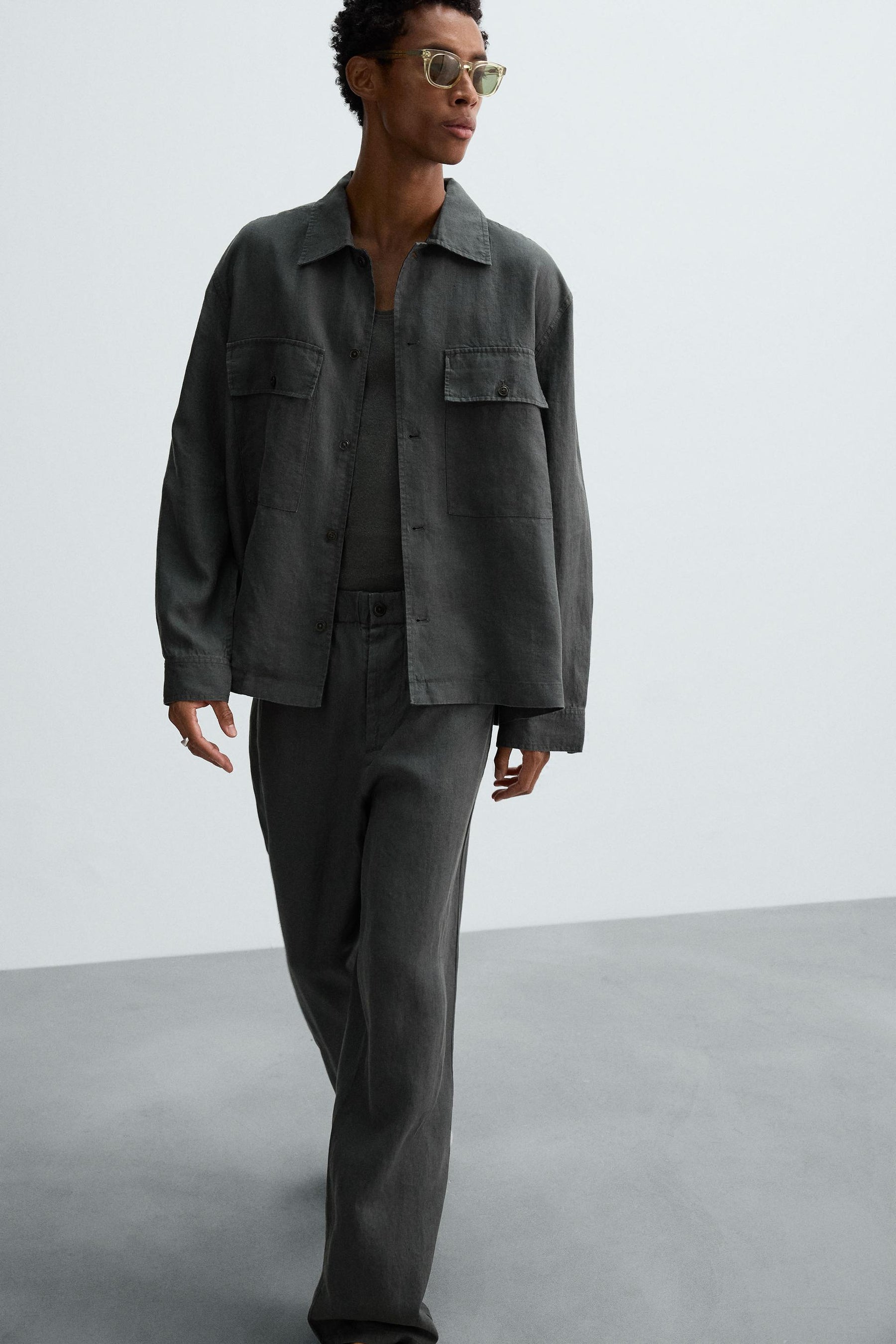 100% HEMP RELAXED FIT TROUSERS - Image 5