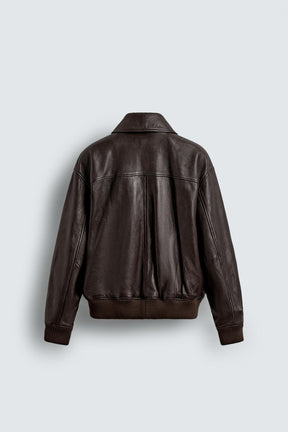 Leather Pocket Jacket