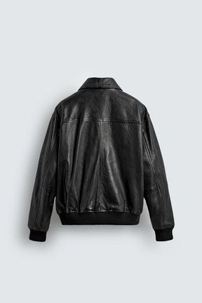 Leather Pocket Jacket
