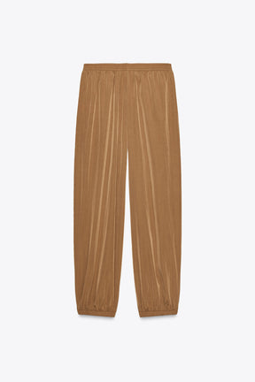 Balloon Trousers with Cuffs