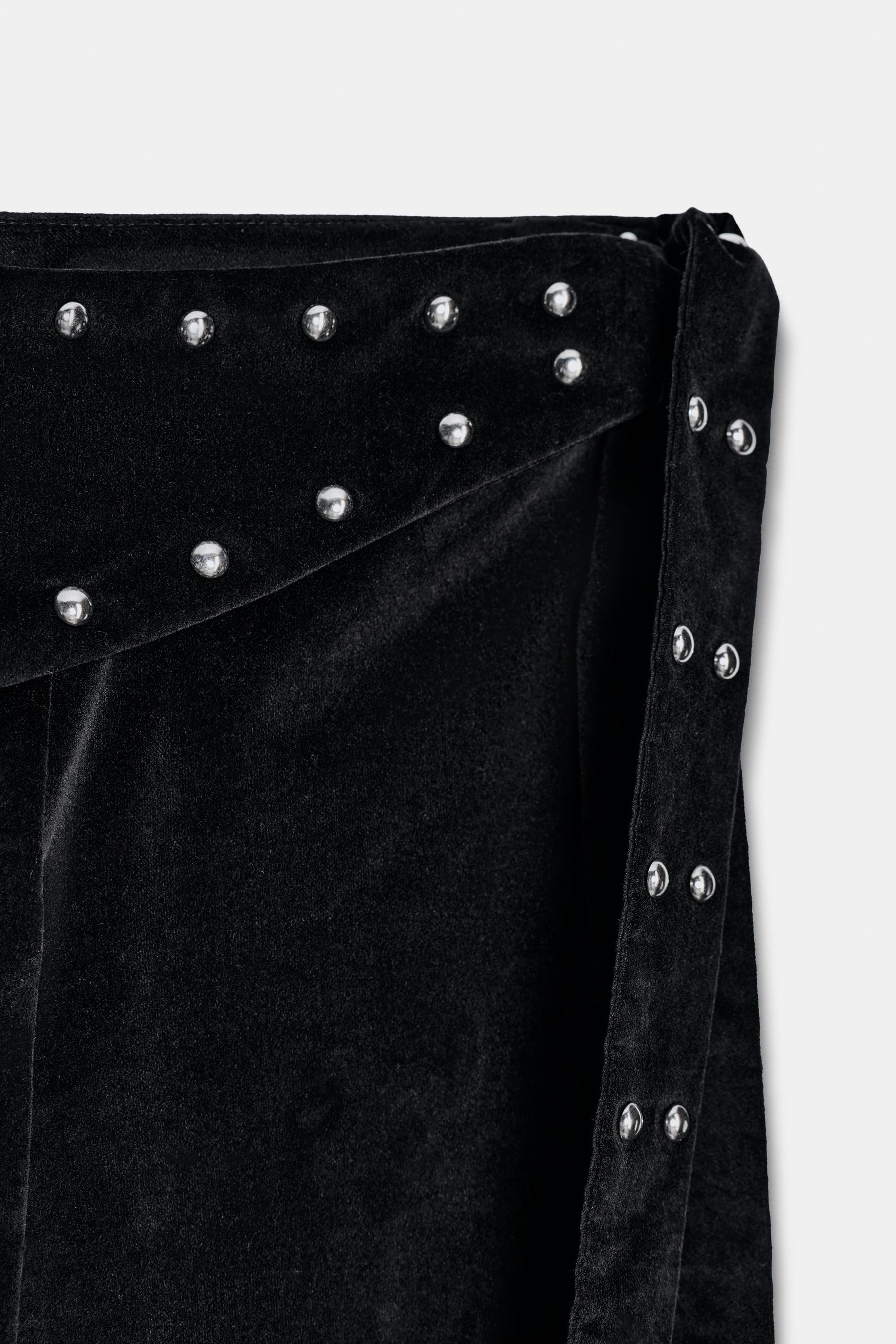 Studded Flare Trousers