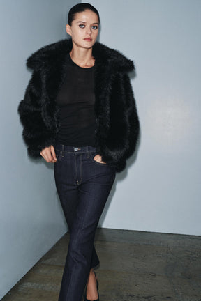 Bootcut Mid-Waist Jeans