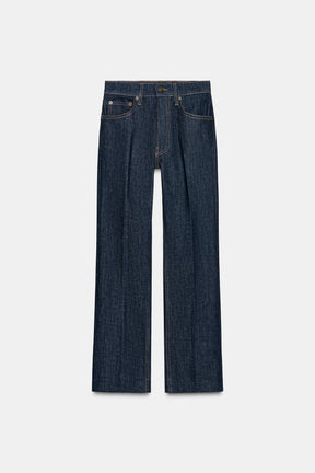 Bootcut Mid-Waist Jeans
