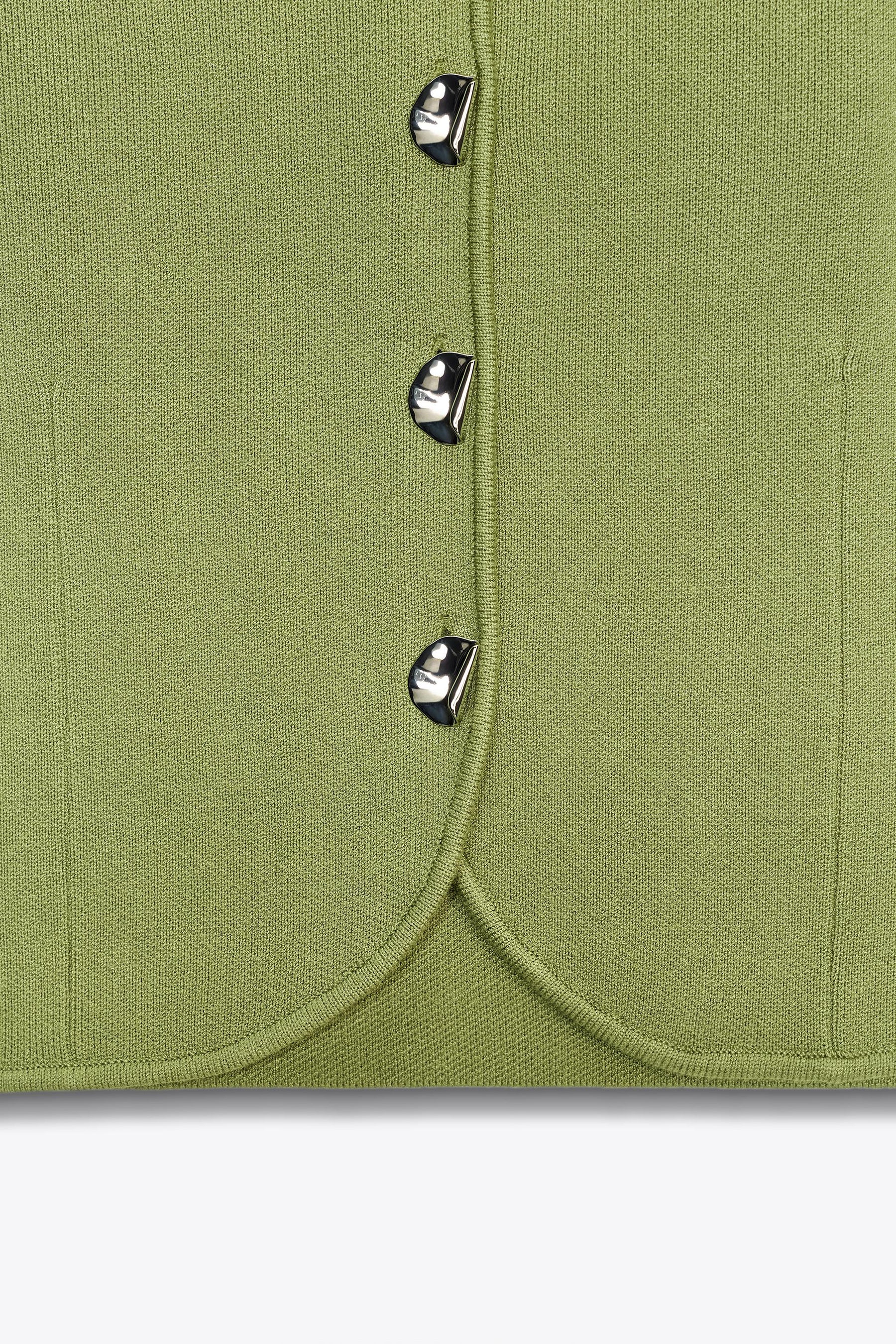 PLAIN KNIT CORSET TOP - Image 6