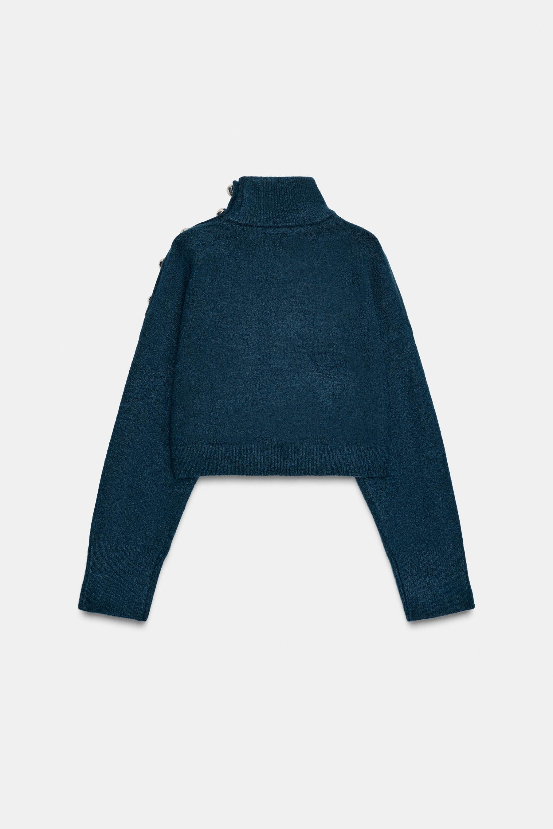 SOFT KNIT JUMPER WITH BUTTONS - Image 6