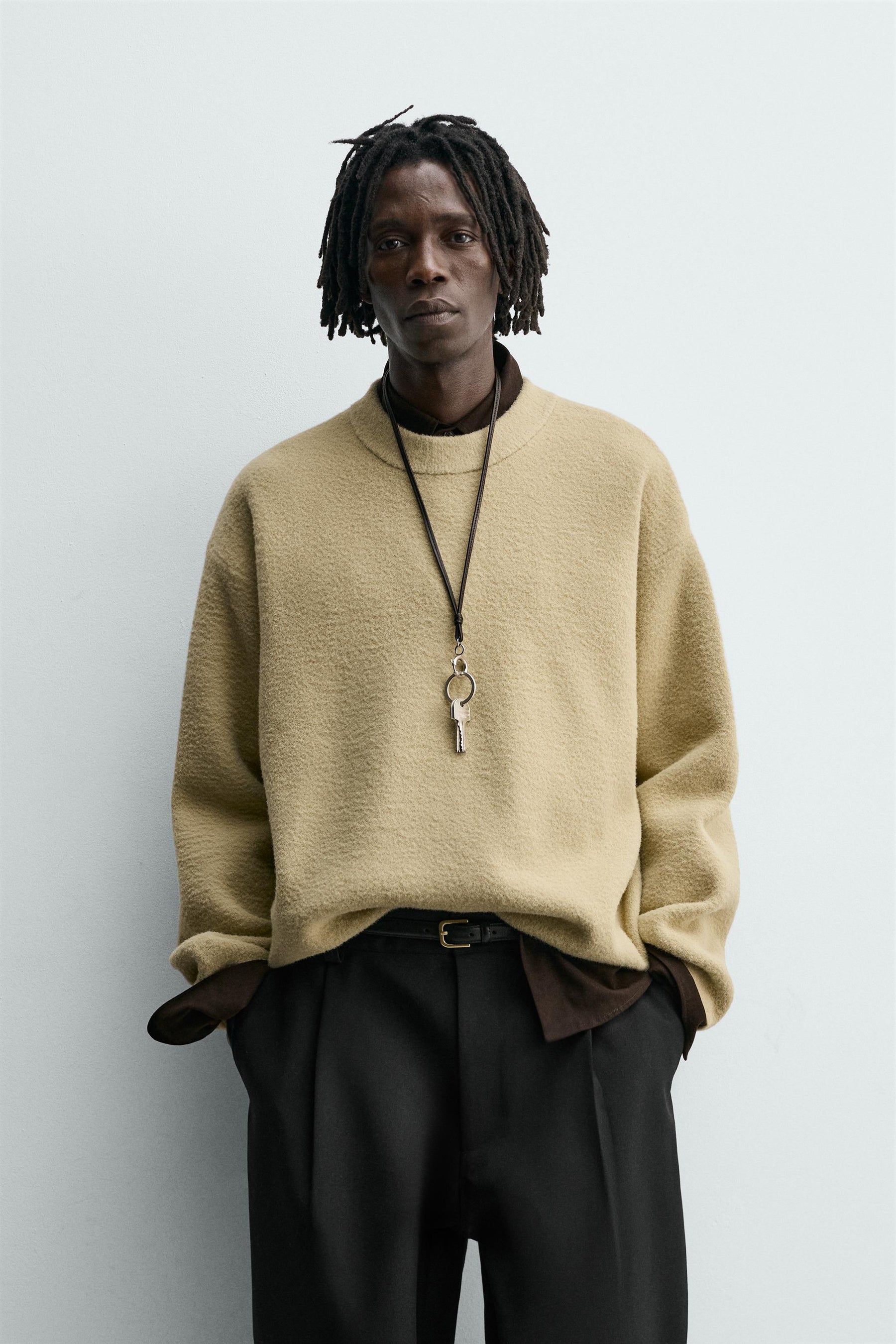 Textured Relaxed Sweater