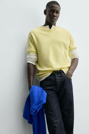 RELAXED FIT KNIT T-SHIRT - Image 5