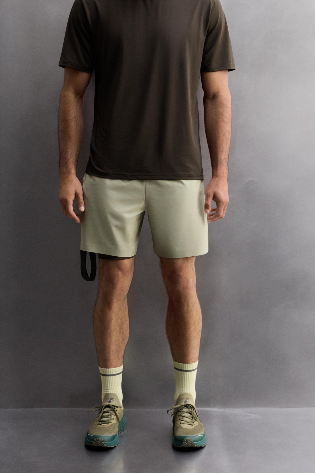 PERFORATED LIGHTWEIGHT SHORTS - Image 2