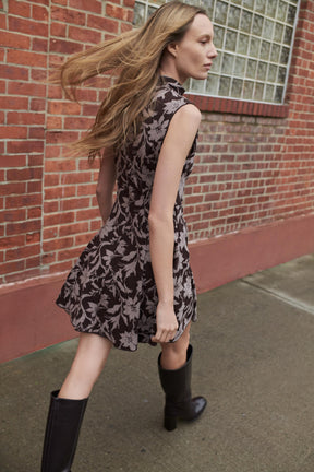 SHORT JACQUARD DRESS - Image 2