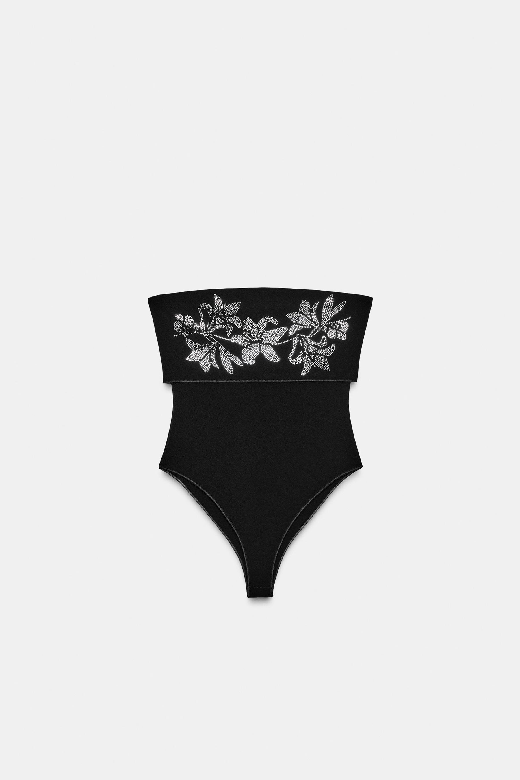 Sparkly stretch bodysuit