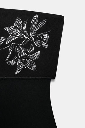 Sparkly stretch bodysuit