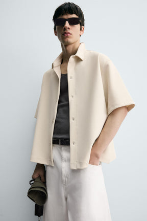 TEXTURED INTERLOCK SHIRT - Image 5