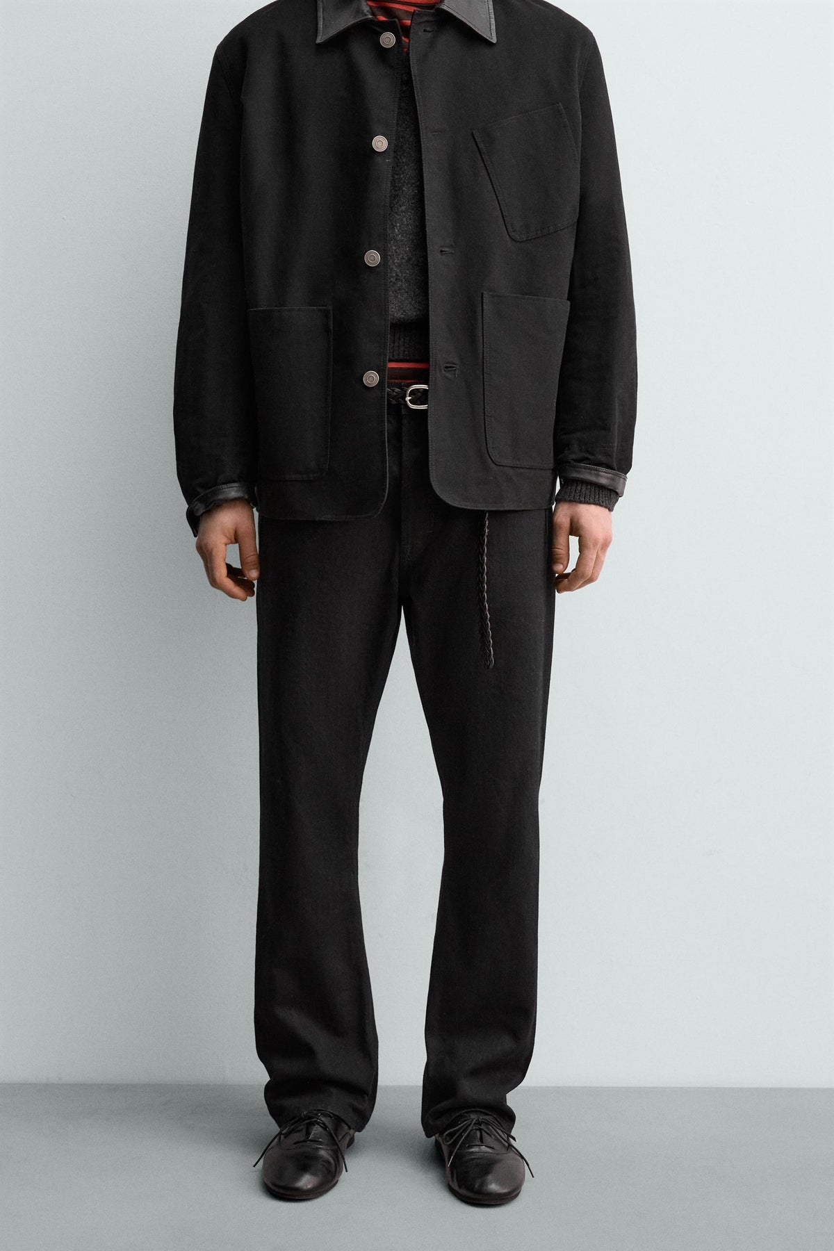 STRAIGHT-LEG BOOTCUT JEANS AARON LEVINE X - Image 2