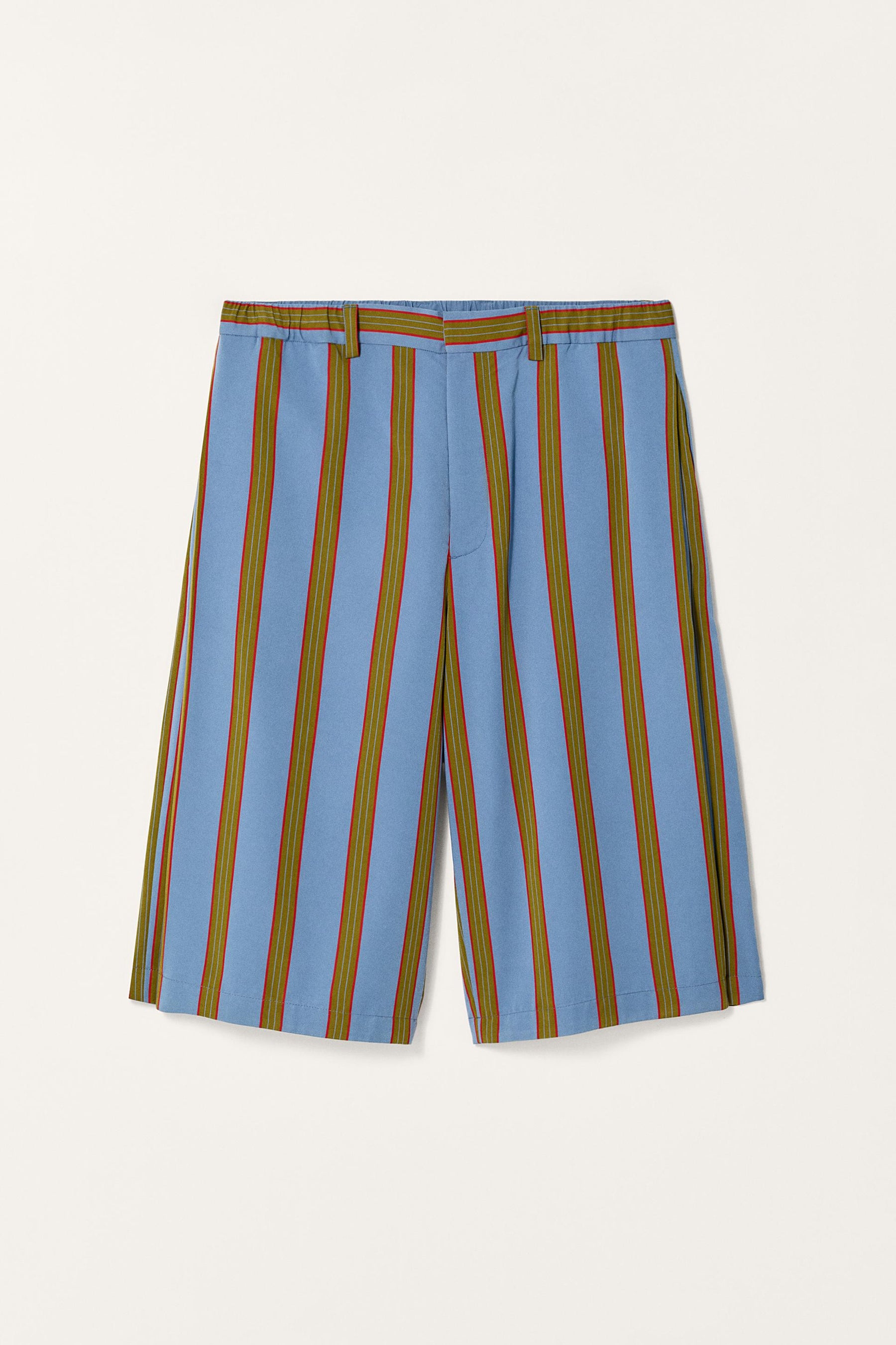STRIPED RELAXED FIT BERMUDA SHORTS LIMITED EDITION - Image 6