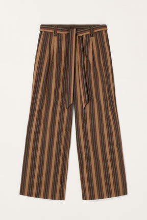 LIMITED EDITION STRIPED TROUSERS WITH BELT - Image 6
