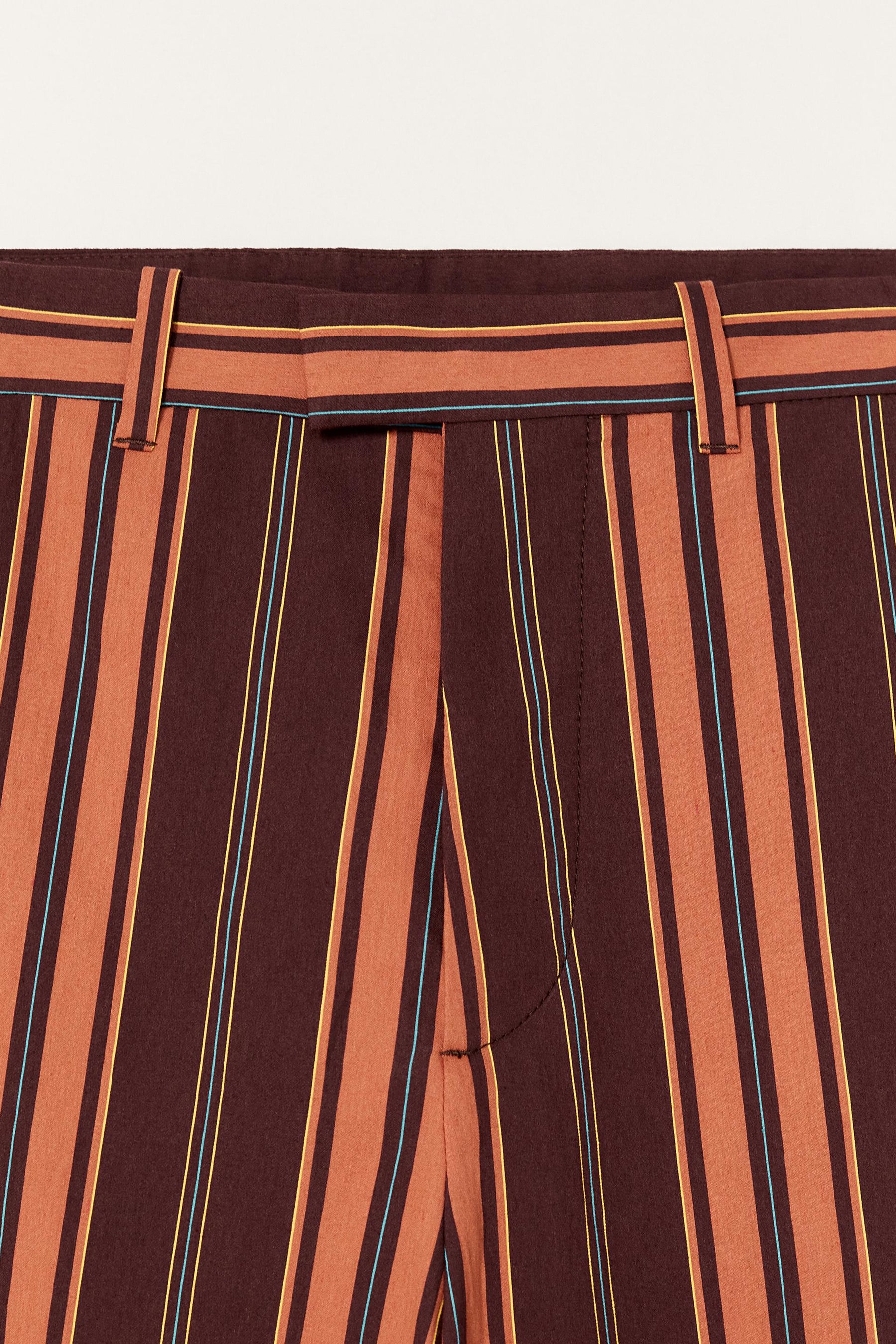 LIMITED EDITION STRIPED SUIT TROUSERS - Image 8