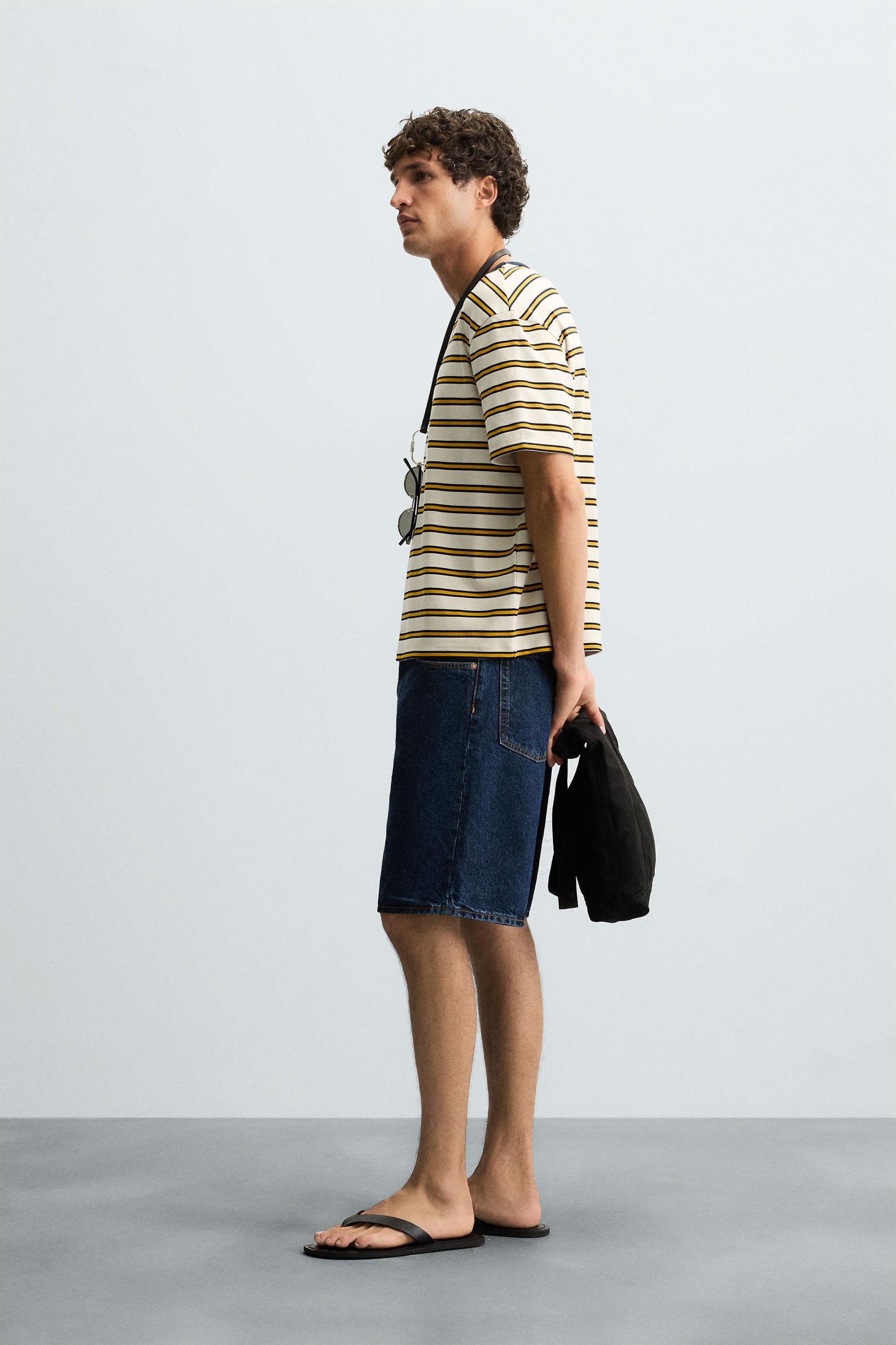 JACQUARD STRIPED T-SHIRT - Image 4