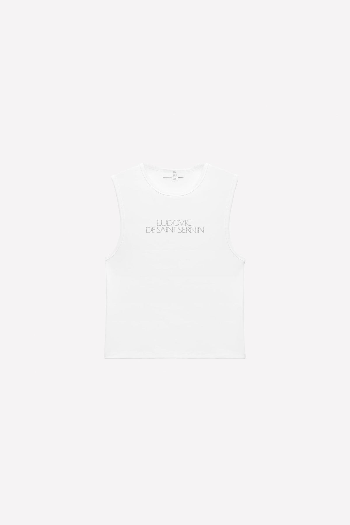 Rhinestone Logo Tank Top