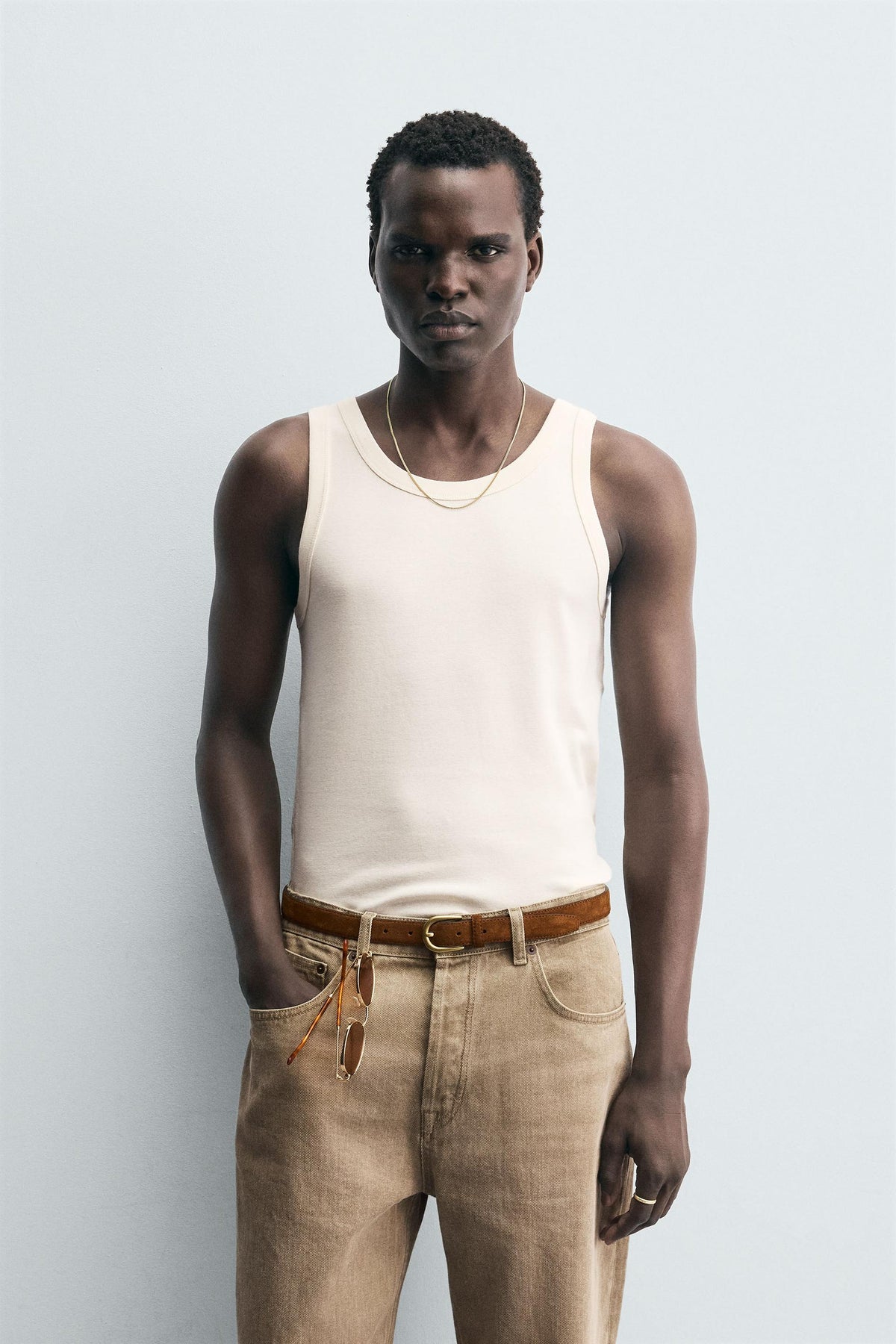 RIBBED TANK TOP - Image 2