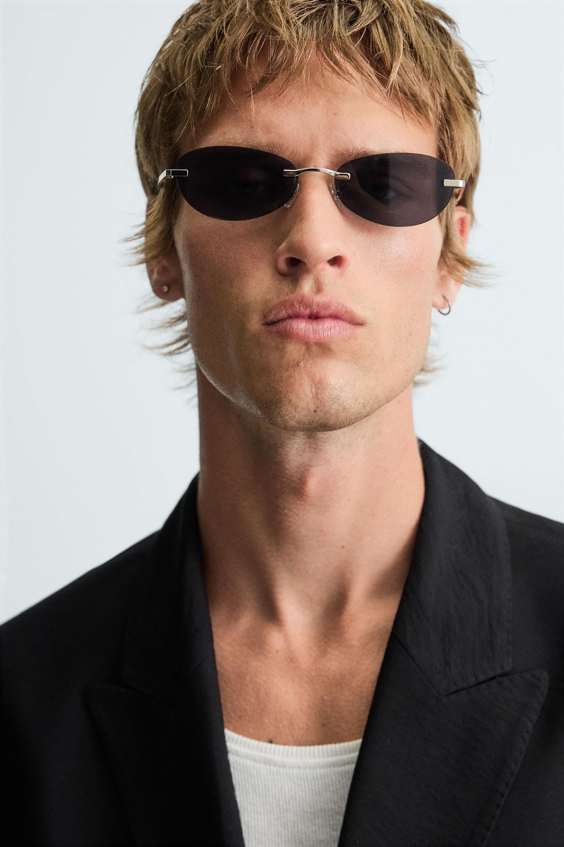 RELAXED FIT FLUID BLAZER - Image 6