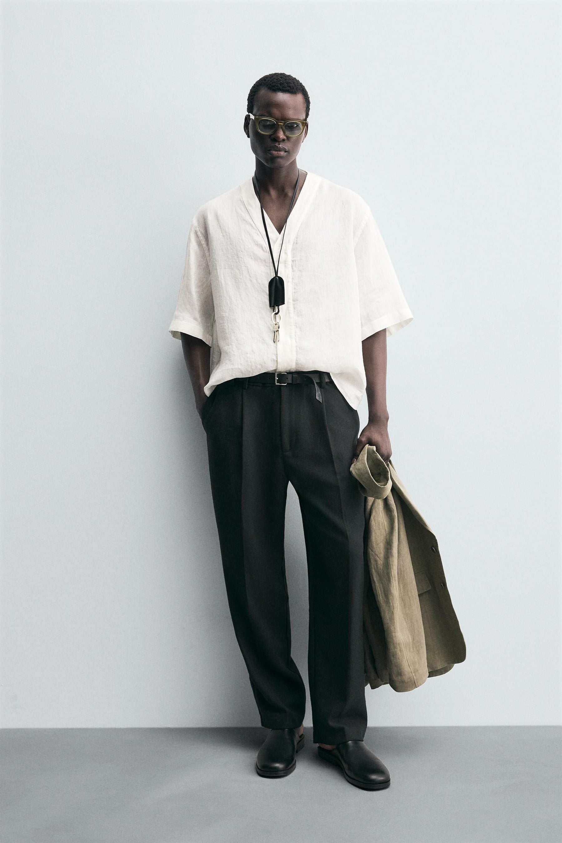 100% LINEN SHIRT - Image 1