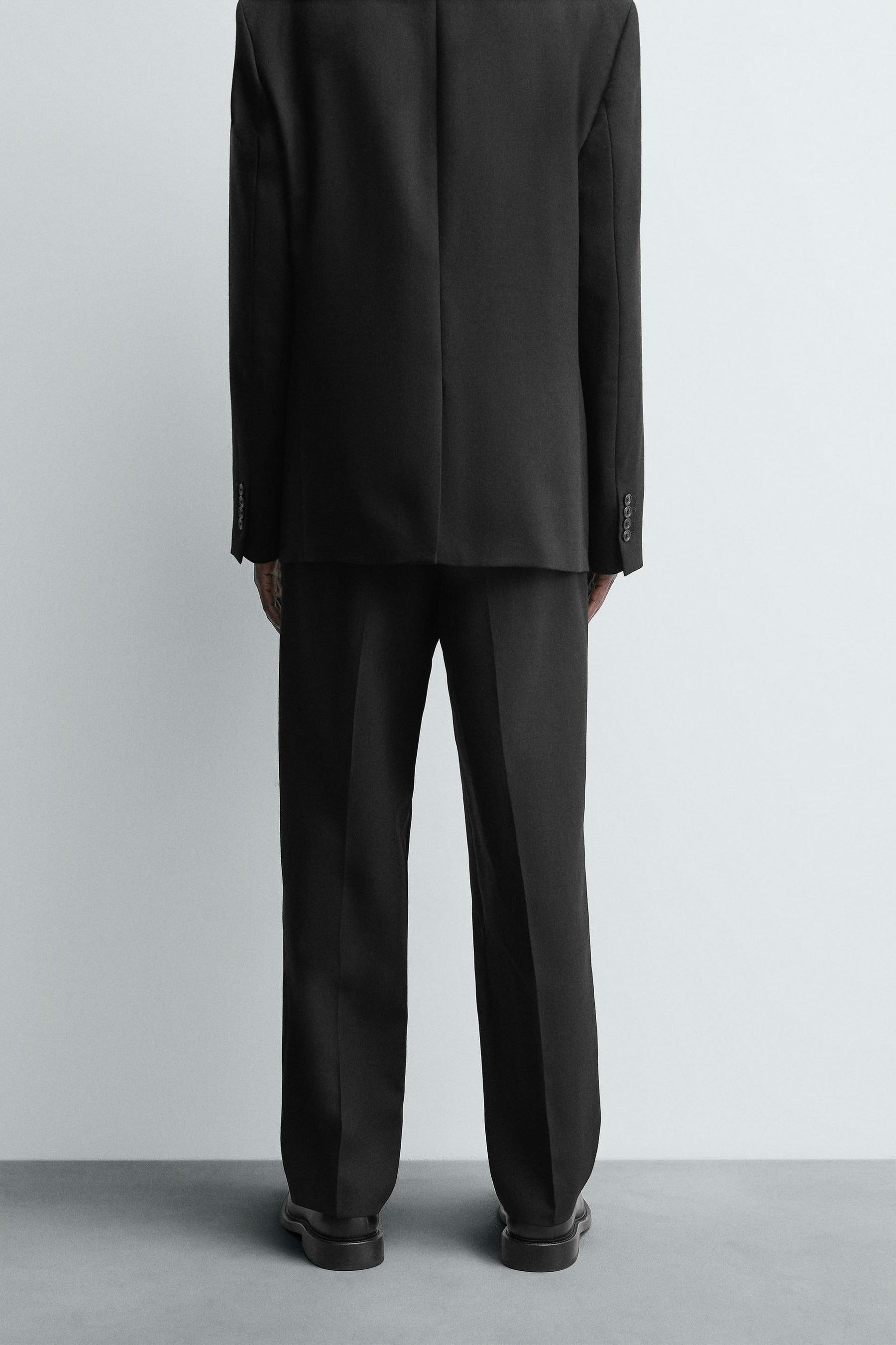 WOOL SUIT TROUSERS - Image 3