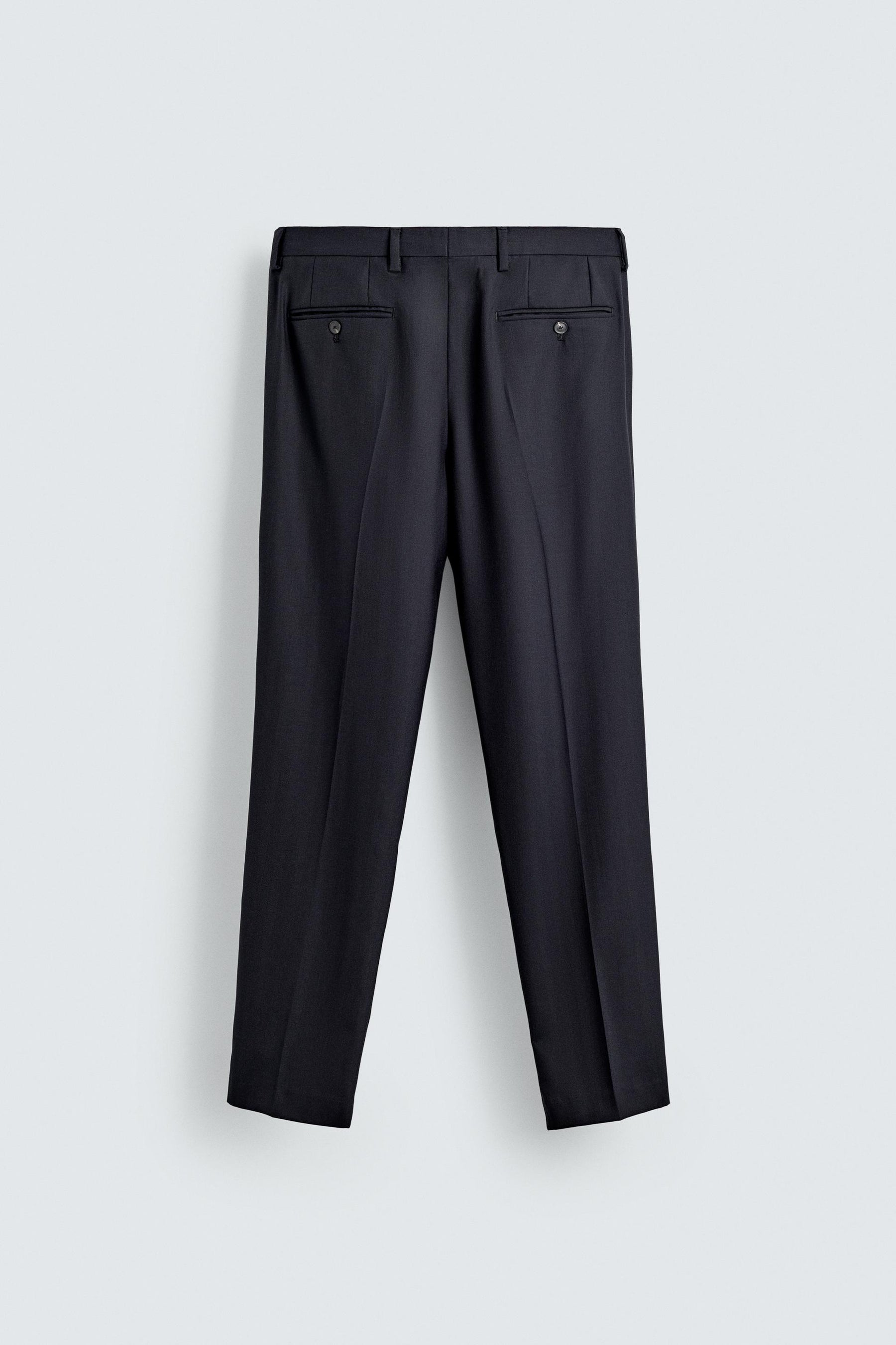 HERRINGBONE SUIT TROUSERS - Image 7