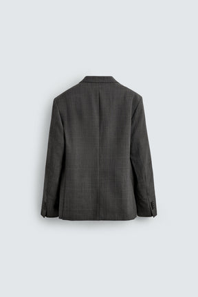 CHECK SUIT BLAZER - Image 7