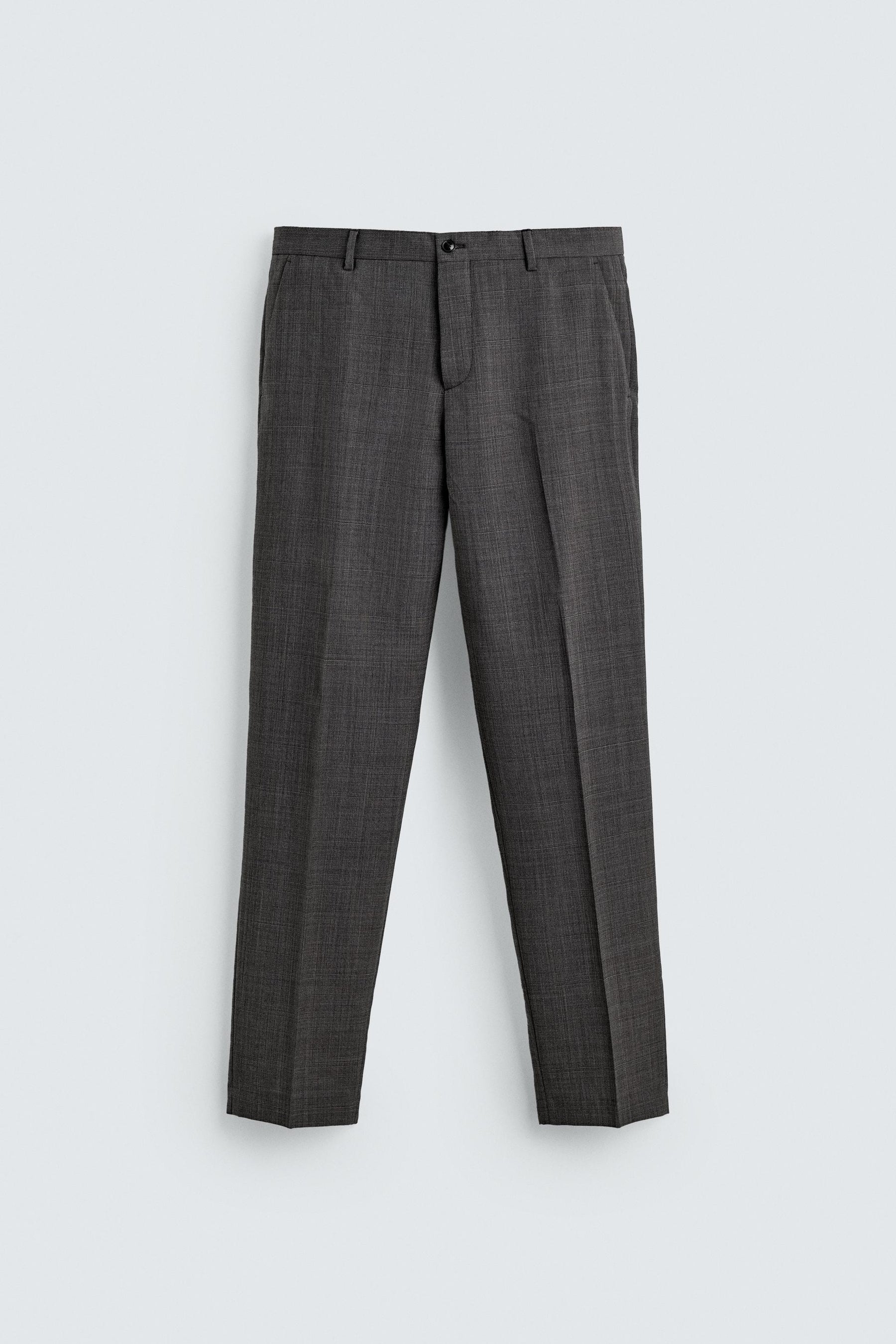 CHECK SUIT TROUSERS - Image 7