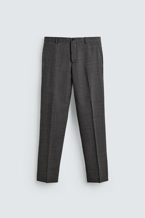 CHECK SUIT TROUSERS - Image 7