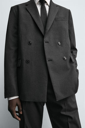 DOUBLE-BREASTED SUIT BLAZER - Image 6