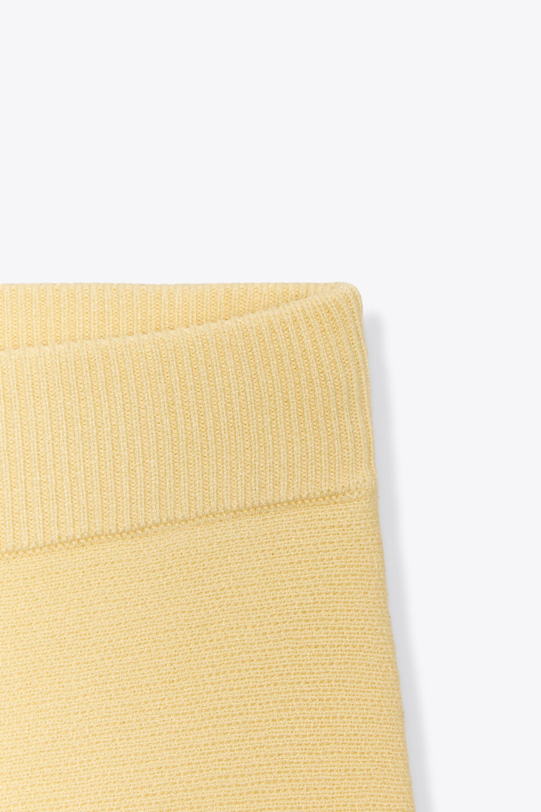 PLEATED KNIT MINI SKIRT - Image 8