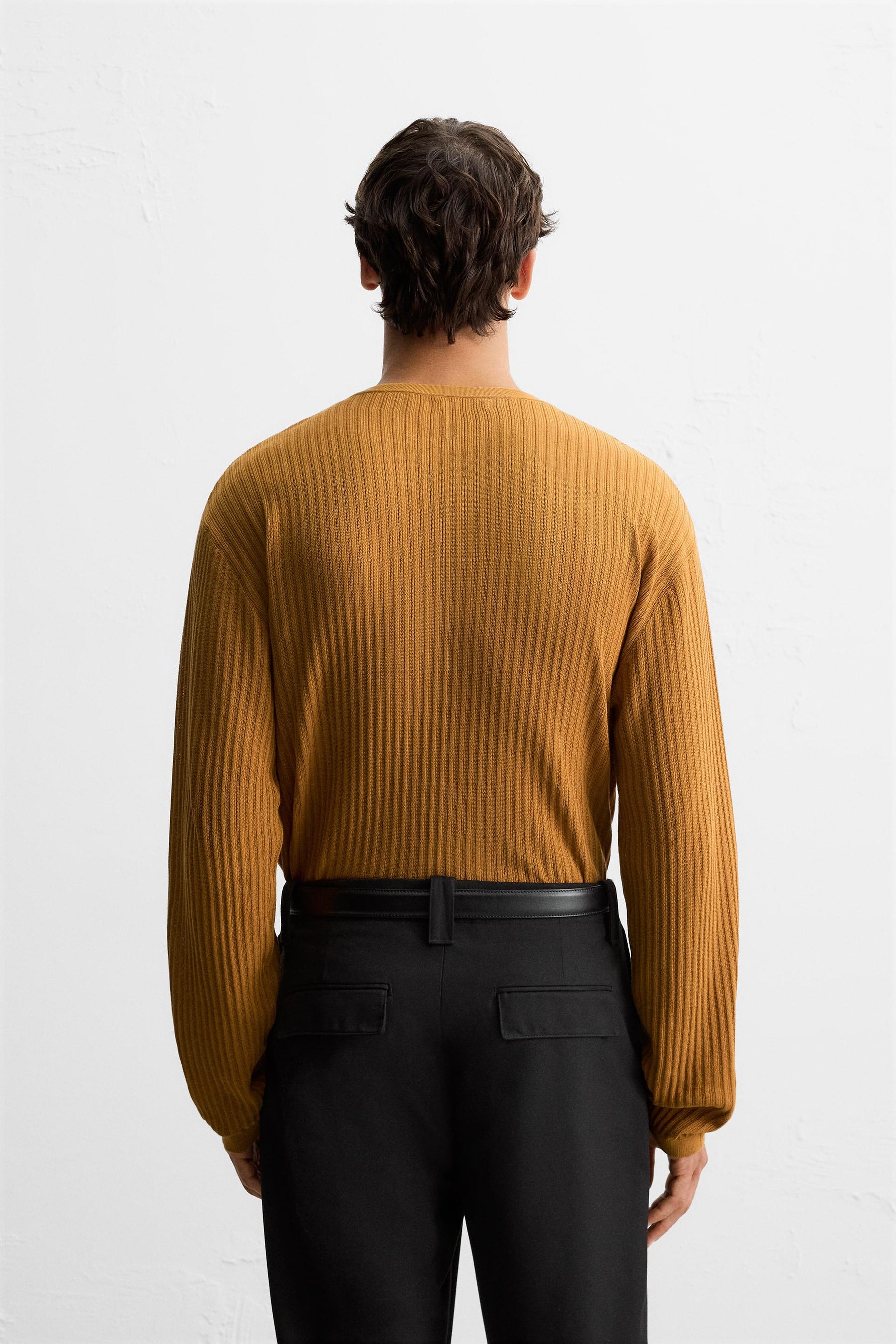 BAKER COLLAR KNIT T-SHIRT - Image 3