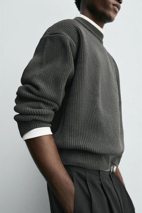 CHENILLE TEXTURED JUMPER - Image 6