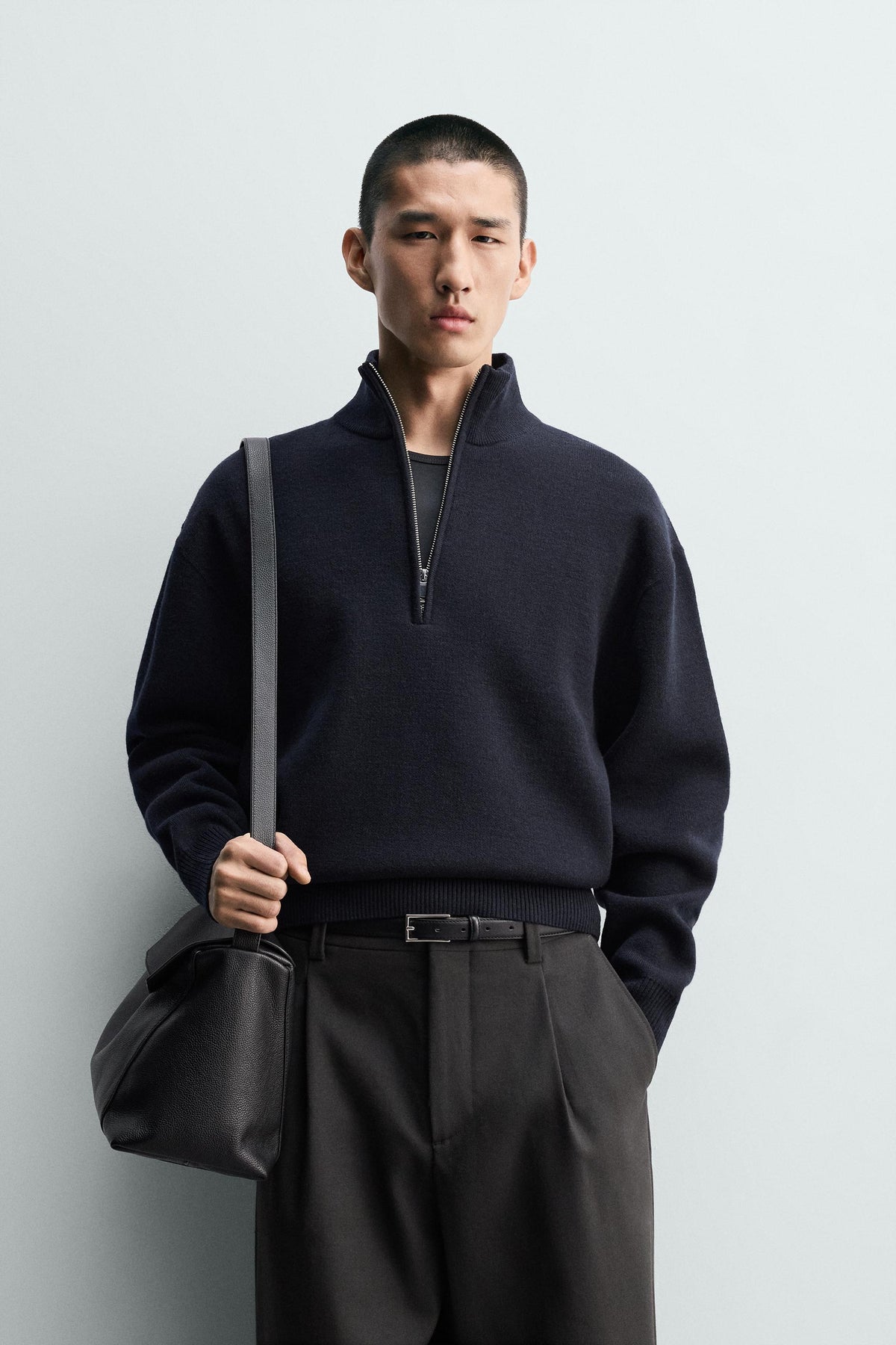 QUARTER-ZIP JUMPER - Image 2
