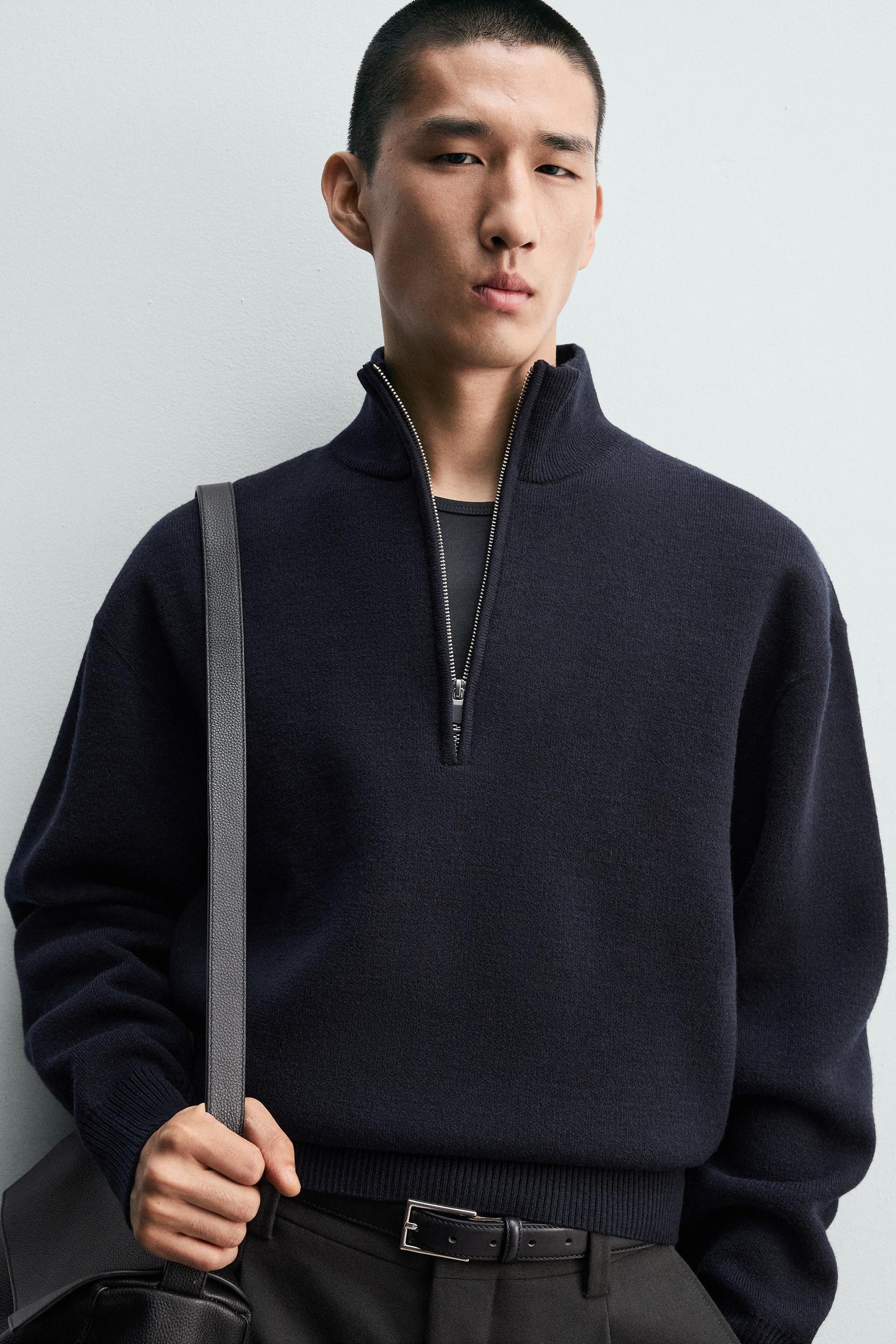 QUARTER-ZIP JUMPER - Image 5