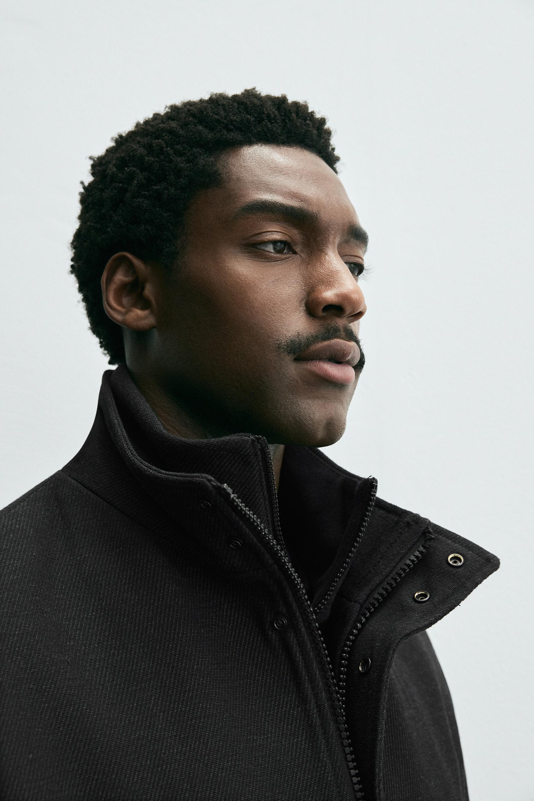 COAT WITH DETACHABLE COLLAR - Image 5