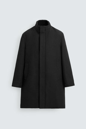 COAT WITH DETACHABLE COLLAR - Image 7