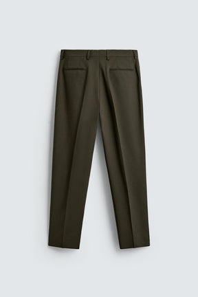 SLIM FIT SUIT TROUSERS - Image 6