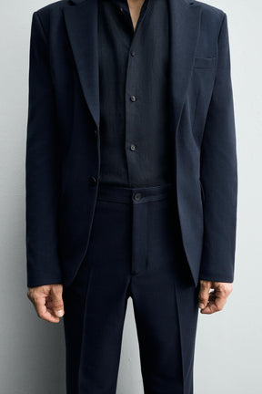 SLIM FIT SUIT TROUSERS - Image 5