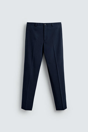 SLIM FIT SUIT TROUSERS - Image 6