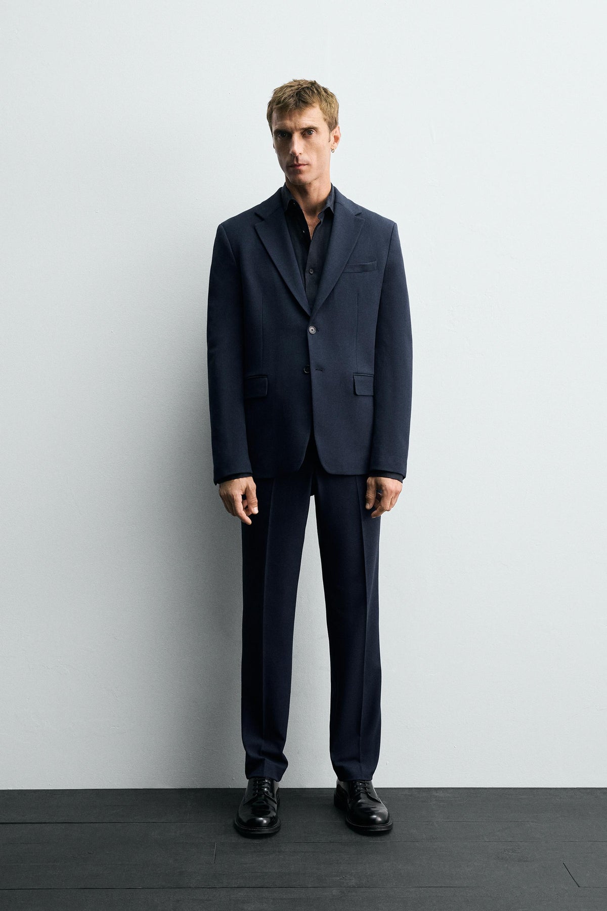 SLIM FIT SUIT TROUSERS - Image 1