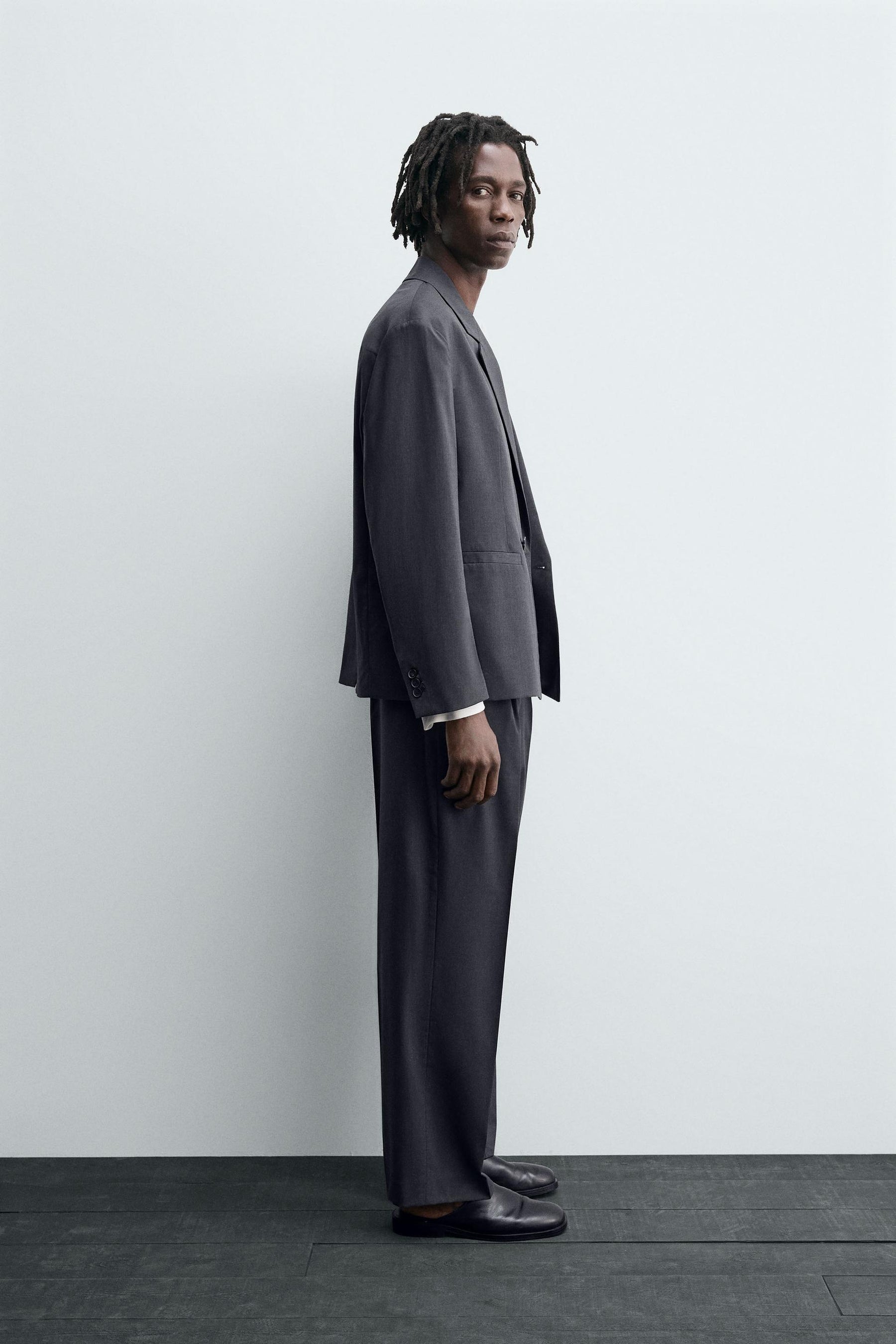 PLEATED SUIT TROUSERS - Image 4