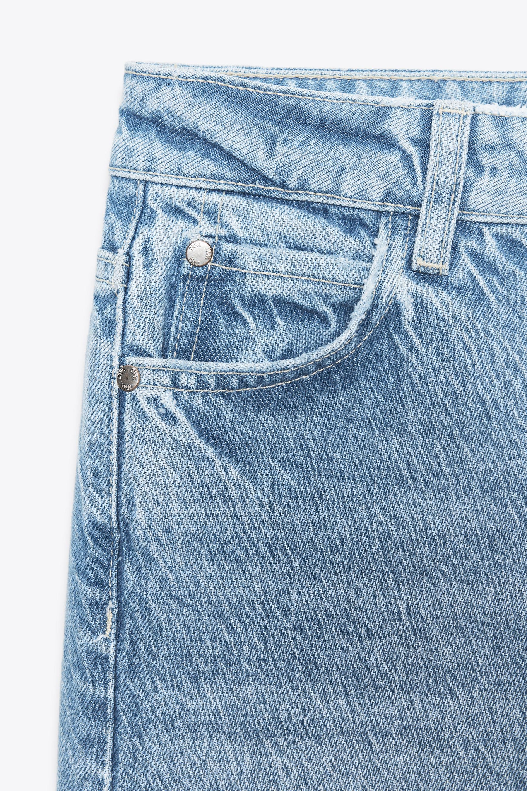 MID-WAIST BOOTCUT JEANS