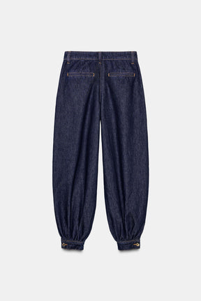 DENIM TROUSERS