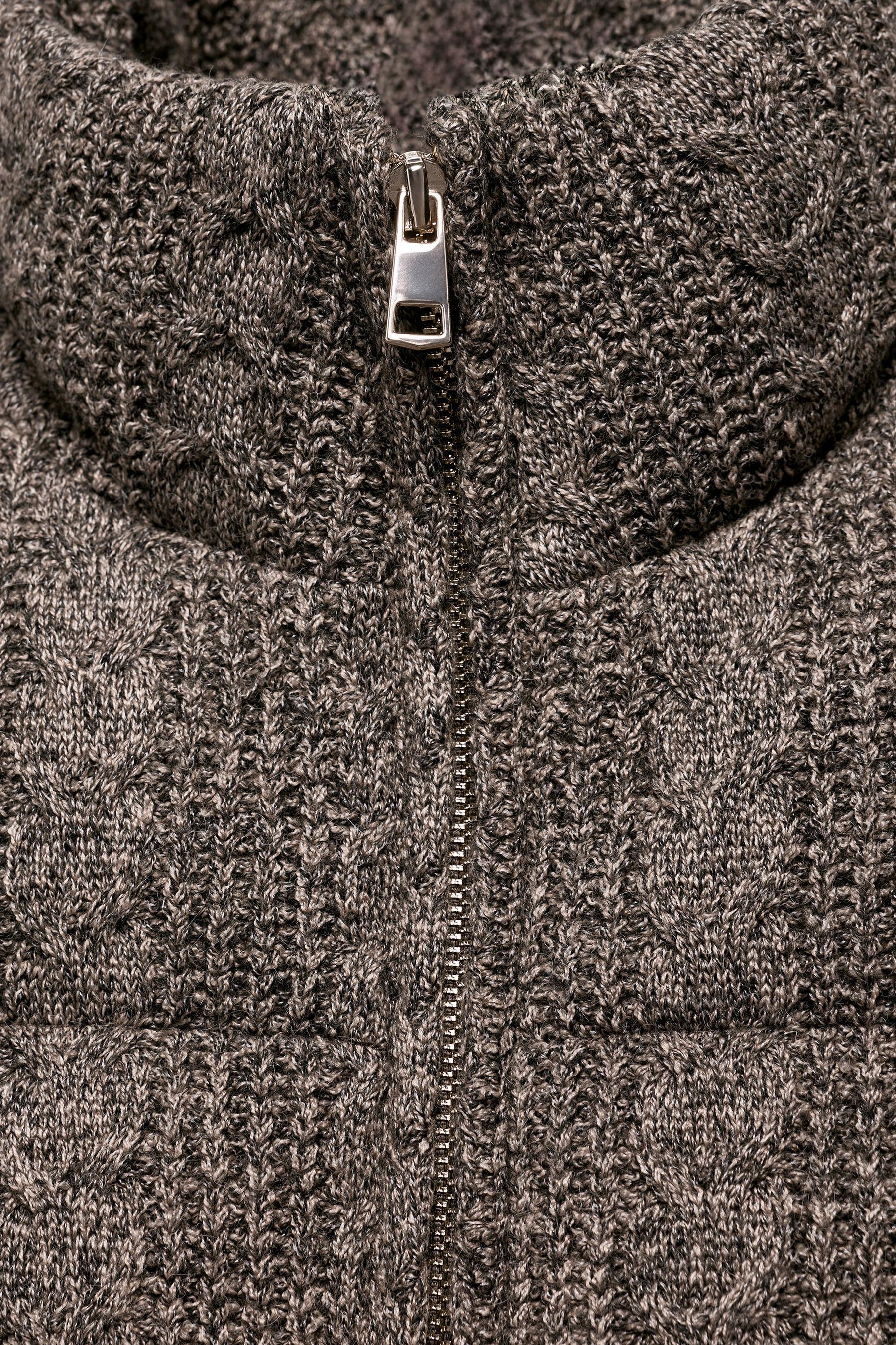 Quilted Bomber Anorak - Image 6